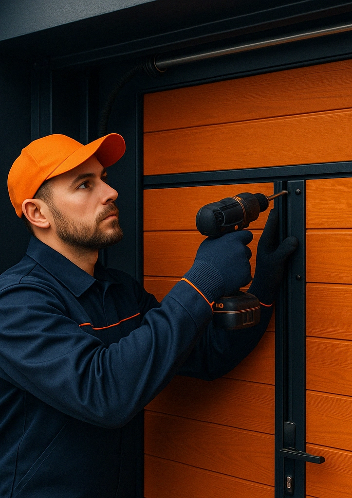 Garage Door After Repairing